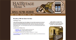 Desktop Screenshot of hairitagehous.com